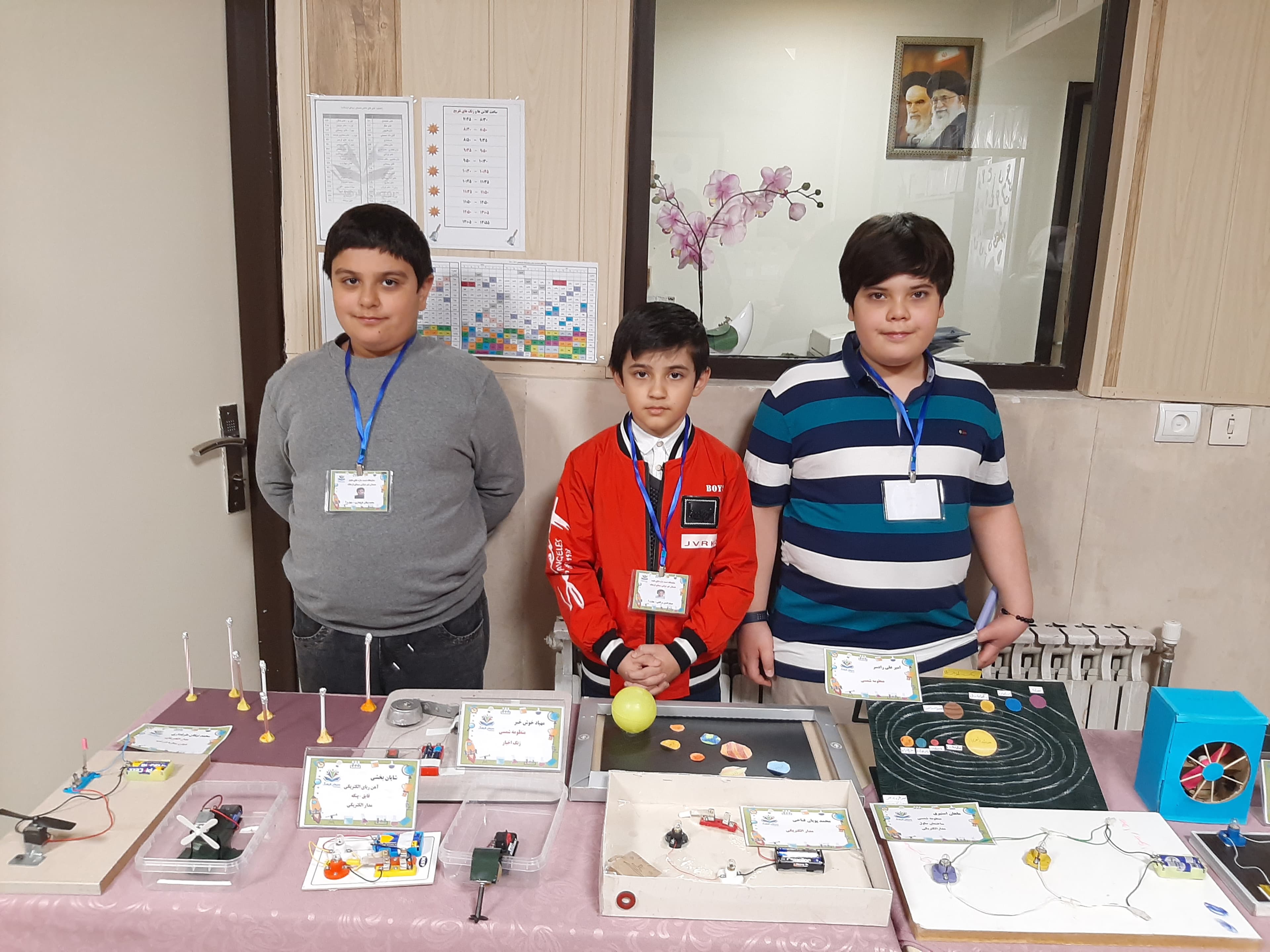 دست سازه های علوم پایه های چهارم،پنجم و ششم